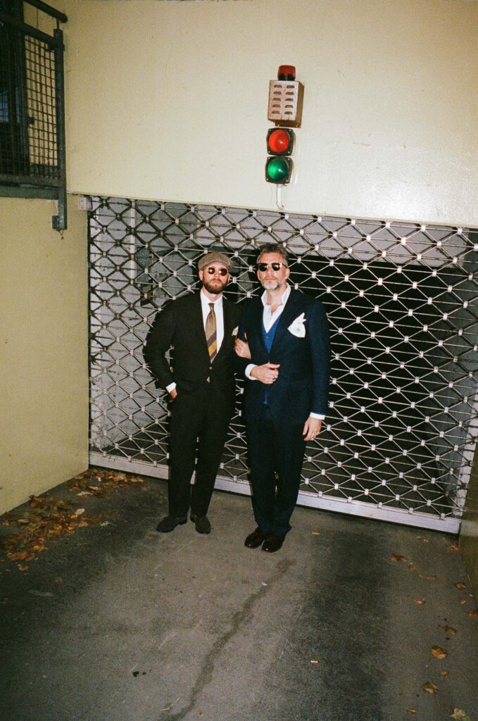 Eure Gents in einer Tiefgarageneinfahrt in Berlin